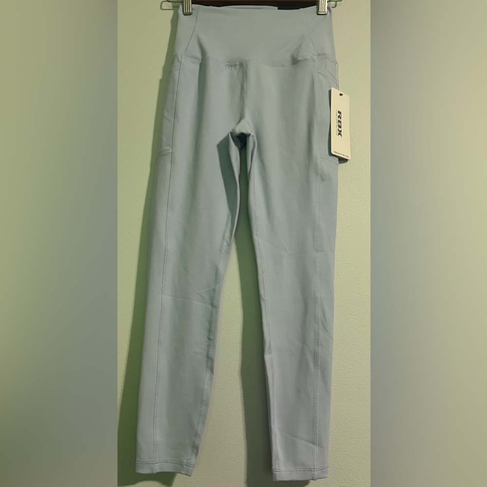 RBX Light Blue High-Waist Leggings